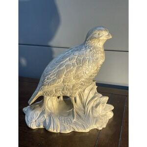 Vintage 1960s Holland Mold Ceramic Brown Quail Bird Statue Figurine 7.75"X4.75"